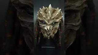 1/6 Scale Custom Ancient Predator Mask Set