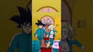 Goku In Squid Game! #dragonball #dbs #parody #animeedit #animation #dbz #dbsedit