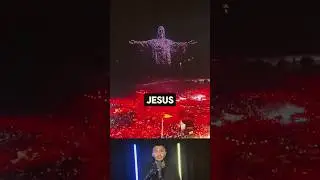 NYC has a WORLD RECORD Jesus Drone Show 😱