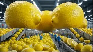 Inside Modern Lemon Factory : Farm To Delicious Jouice