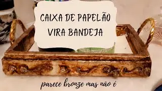 COMO FAZER efeito bronze fake - E TRANFORMAR PAPEL&Atilde;O OU QUALUQER COISA - f&aacute;cil e r&aacute;pido