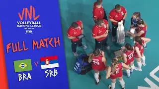 Brazil 🆚 Serbia - Full Match | Women&rsquo;s Volleyball Nations League 2019