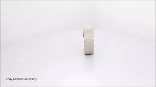 Bridge Ring | Cubic Zirconia | Silver