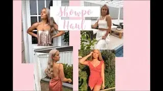 SHOWPO TRY ON CLOTHING HAUL / / PARTY DRESSES