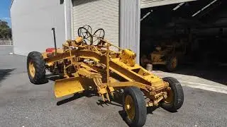 1936 Lynas  Ford Fordson road grader