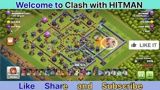 Powerful attack strategy in Legend League | Clash with HITMAN