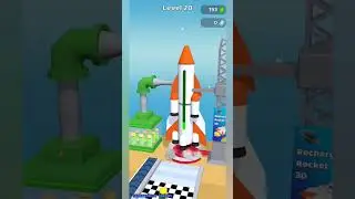 Recharge Rocket 3D - Gameplay Walkthrough #shorts