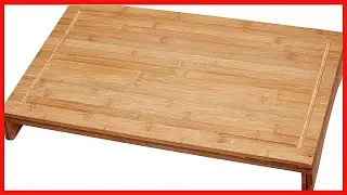 Maximize Your Kitchen Space with the Bamboo Wood Over-the-Sink Cutting Board