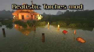 Minecraft 1.16.5 - Realistic Torches mod