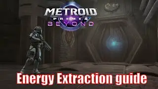 How to open the door in Energy Extraction guide - Flare Pool | Metroid Prime 4
