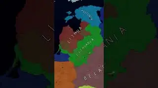 Lithuania VS Latvia #geopolitics #ageofcivilizations2 #map #ageofhistory2 #europe #ageofhistory #aoh