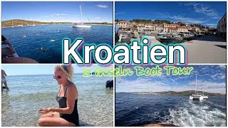 Lohnt es sich? 40€ pP Kroatien Inseln Boot Tour ab Trogir - Šolta Okrug Tagesausflug