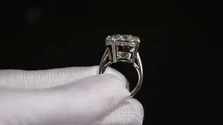 #Moissanite #Engagement Ring Bling #StatementRing @theblingshow