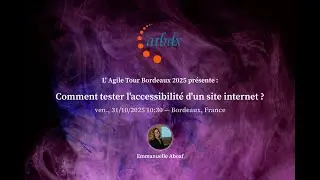 Emmanuelle Aboaf - Comment tester l'accessibilité d'un site internet ?