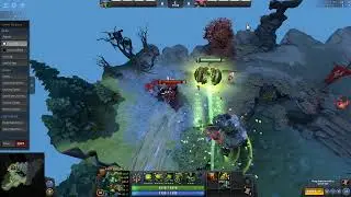 How to do a L-Rolling Boulder with Earth Spirit to avoid an enemy in front of you - A quick guide.