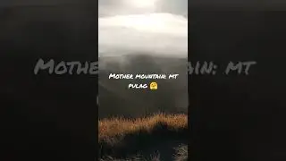 My first hiking experience #mtpulag #playgroundofthegods