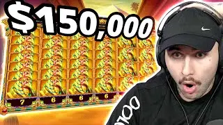 INSANE HIT ON BOOK OF GOLDEN SANDS PAYS FATT!!! (BONUS BUYS)
