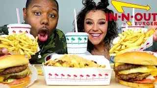 Trying IN N OUT FOR THE FIRST TIME🍔🍟