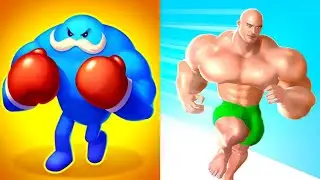 Punchy Race VS Muscle Rush Max All Levels Gameplay Android,iOS NEW UPDATE