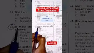 NHM Staff Nurse questions Answer | Community Health Nursing Short questions | Mcq for Nursing Exam
