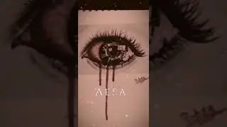 Reflection of Heart ❤️... #realistic #eyedrawing #rupsa #mayiri #crying #blood