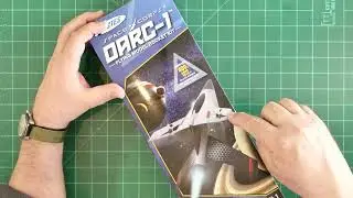 Estes DARC-1 Unboxing and Shroud Trimming Demonstration