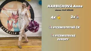 TC YESDANCE Jeseník- solo senior pom mladší- Harbichová Anna 2023