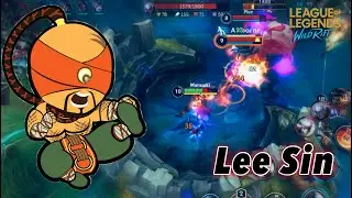 MID main playing LEE SIN jungle for the first time ??? | Wild Rift