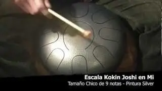 OVNI Drum - Escala Kokin Joshi en Mi - Steel Tongue Drum - Nektar