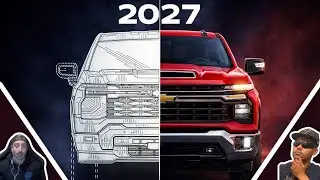Представлены патентные изображения Chevrolet Silverado 2027 года! Будет ли он действительно так в...