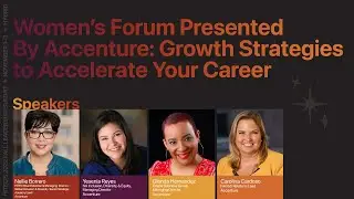 2021 Fall Leadership Summit, Growth Strategies to Accelerate Your Career, Accenture Sponsored