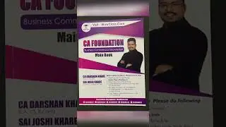 WOW Classes🎓C.A. Foundation❤️Colourfull Books