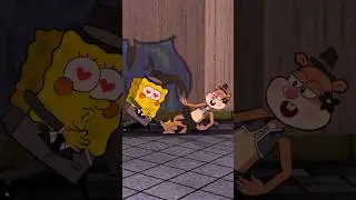 Sandy dicium SpongeBob ternyata Hantu Zoonomaly di Stasiun Kereta Api | Sleep Well Horror Ghost