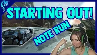 ARK STARTING NEW SERIES - EP1 - EXTINCTION NOTE RUN - LEVELING - INTRO
