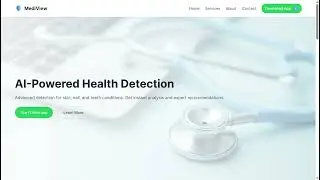 MediView app a heath care and disease detection app