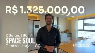 Procave - Space Soul - 86m2 - 2 Suítes - Centro - Itajaí-SC