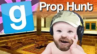GMod Prop Hunt #4 - Baby Chrimon