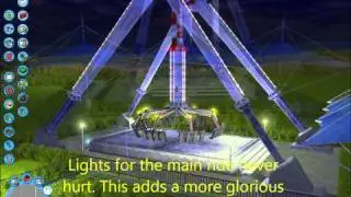 Rct3 - How to make flat rides look better.