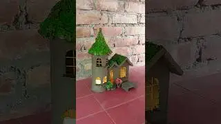 Little clay house making 🏠 || #clayhouse #mudhome #craft