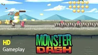 Monster Dash - Fun Adventure Zombie Shooting Game