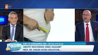 PAZAR SOHBETİ/ OBEZİTEDE AMELİYATLI TEDAVİ YÖNTEMLERİ/ PROF. DR. HASAN ALTUN (8 EKİM 2023)