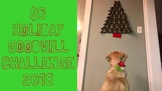 $5 Goodwill Challenge | Christmas 2018