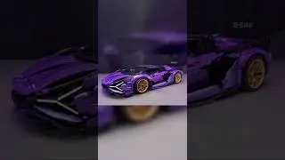 My garage is missing a purple Sian🤯💜 #legocar #legotechnic #legofan #moc #fy #lamborghini #bav