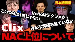 peterbotやpolloは上位じゃねぇ！clix自身が選ぶ2026に向けた上位とは【日本語翻訳】