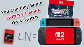 Вы можете играть в некоторые игры Switch 2 на Switch.