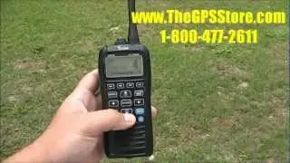 First Look - Icom M92D Handheld VHF with GPS