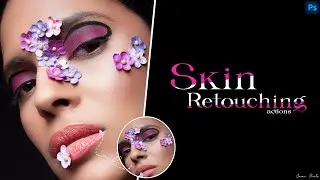 One Click Skin Retouching | Photoshop Free Action Pack