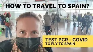 PCR test to travel to Spain