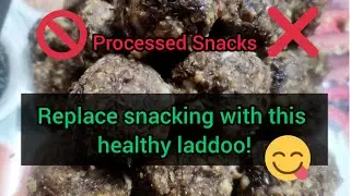 Flax seed/Gondh laddo || healthy snack || Full of healthy ingredients || No sugar ||