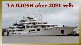 92m Superyacht TATOOSH after 2021 Refit